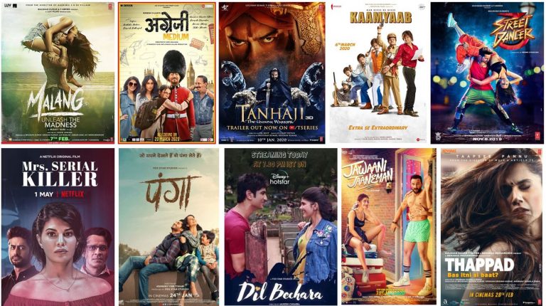 Top 10 Best Bollywood Must-Watch Movies of 2020