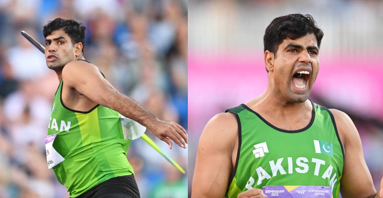 Arshad Nadeem Gold Medal CWG Javelin Throw