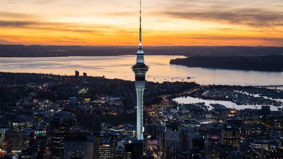Sky Tower Auckland Structure