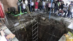Indian temple Collapse