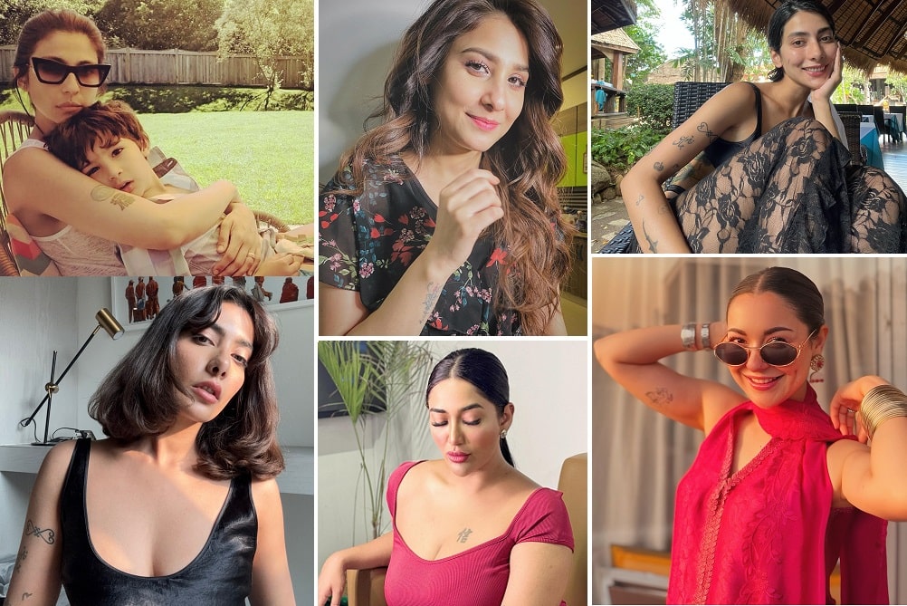 Pakistani Actresses With Tattoos