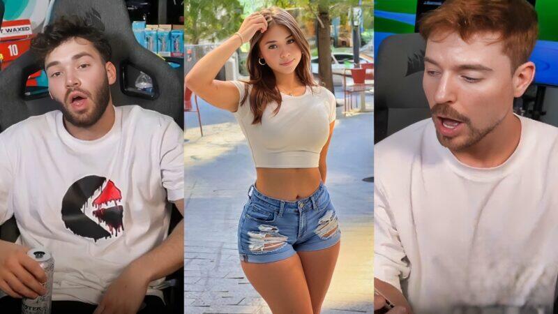 Sophie Rain 1 Million Dollar Mr.Beast TeamWater
